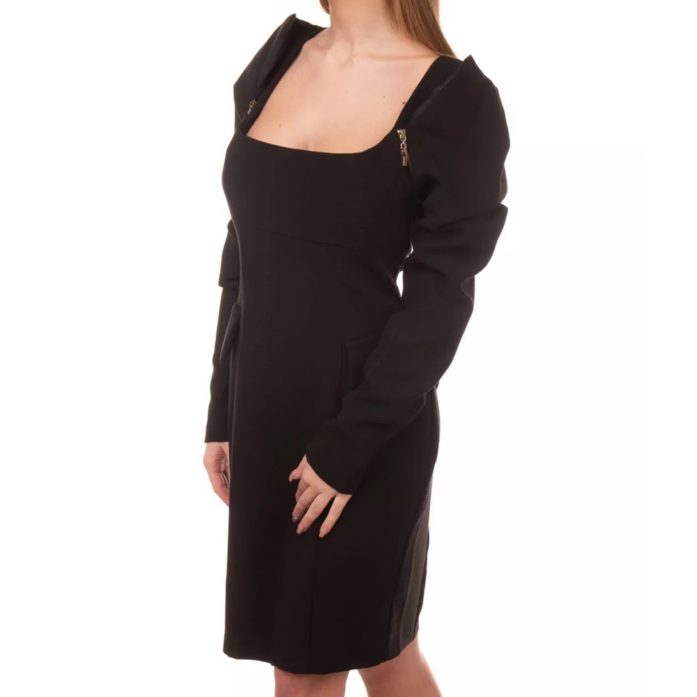 MANGANO Pencil Dress with Detachable Sleeves IT 44